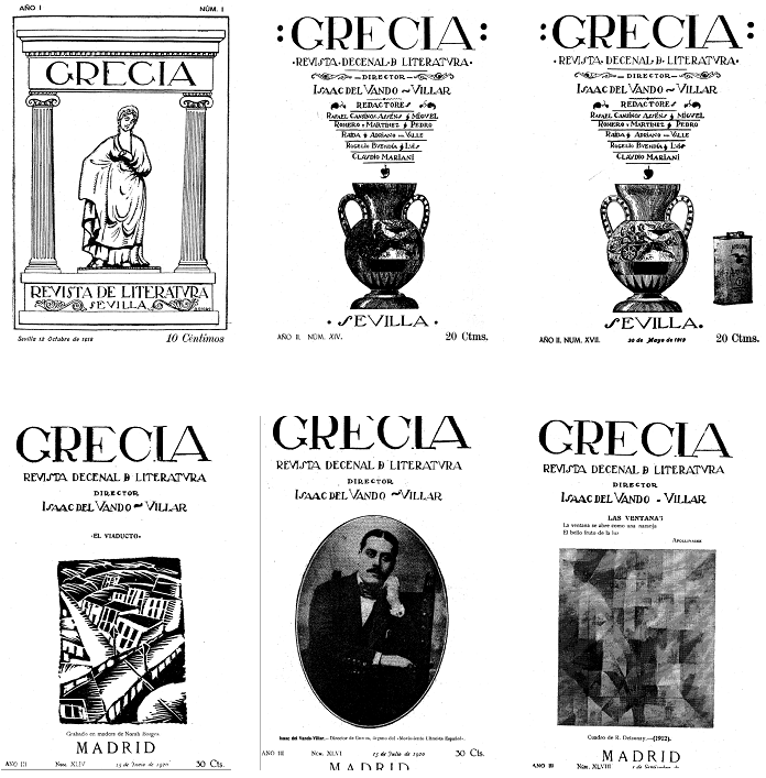 Figure 5: Covers from Grecia